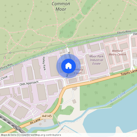 Moor Lane Crossing, Watford, Hertfordshire, WD18