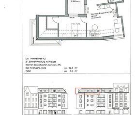 Neubau-Dachgeschosswohnungen mit Fahrstuhl - Foto 5