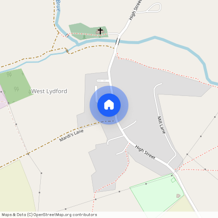 High Street, West Lydford