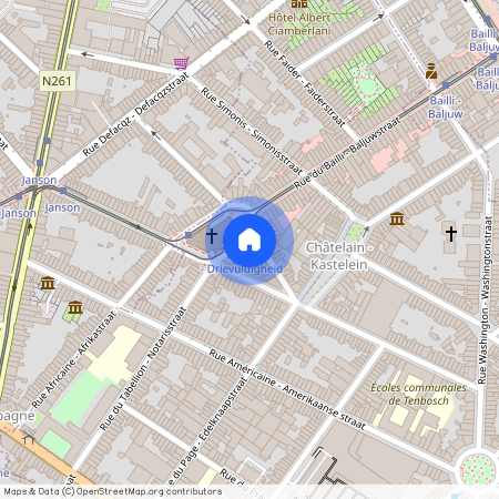Rue du Tabellion 43 2, 1050 Ixelles