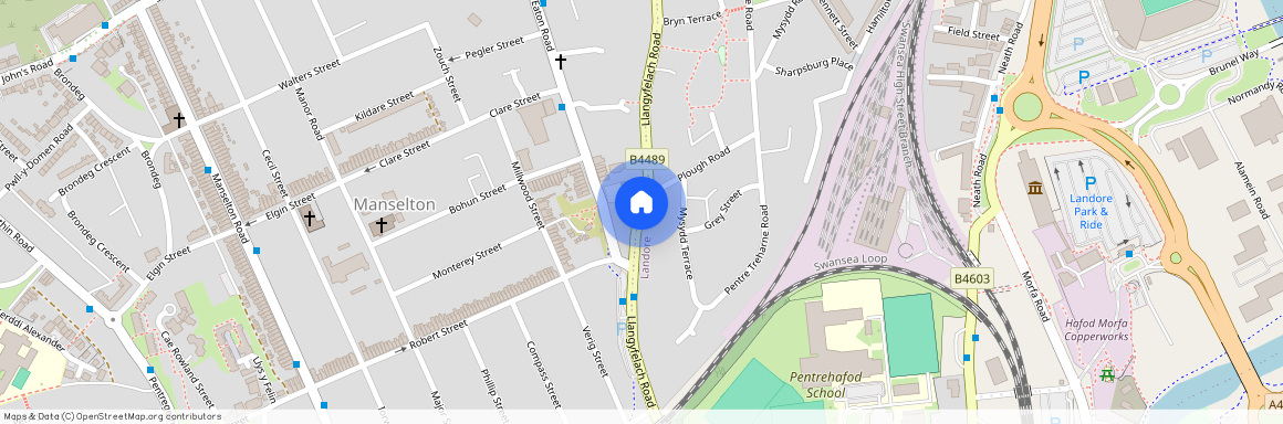 Llangyfelach Rd, Swansea SA5