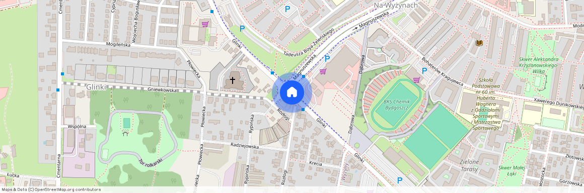 ul. Białogardzka, Glinki, Bydgoszcz, kujawsko-pomorskie