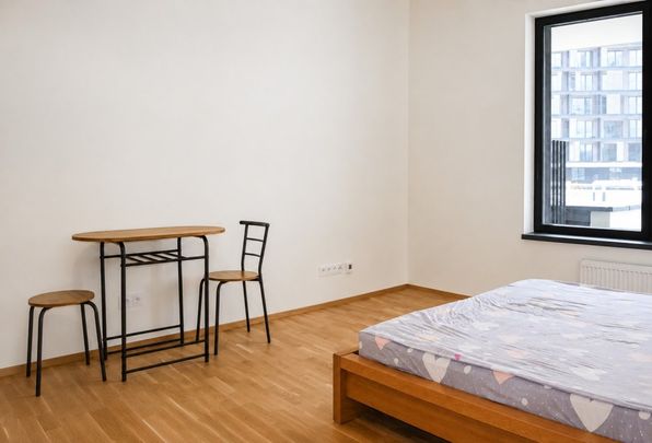 Nový zařízený byt 1+kk k pronájmu Mezi vodami Modřany Zahálka - Photo 1