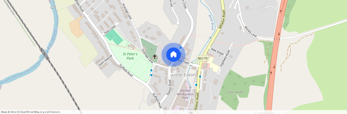 The Town, Little Eaton, Derby, DE21