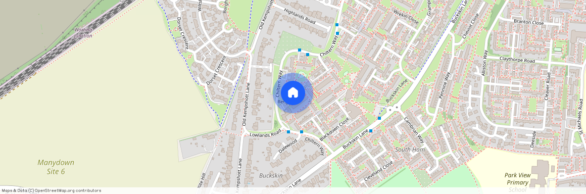 Berwyn Close, BASINGSTOKE