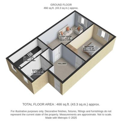 1 bedroom apartment to rent - Photo 1