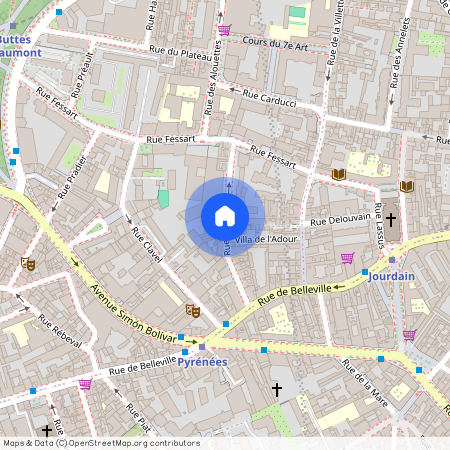 Rue Melingue, Francja, Paris