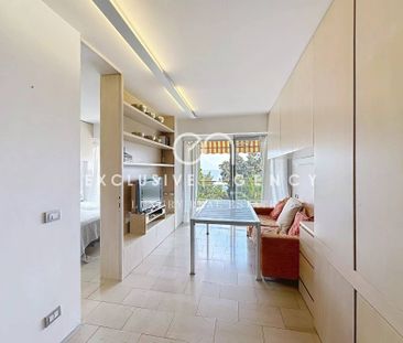CANNES LOCATION MEUBLEE A L’ANNEE 2 PIECES 32m² VUE MER PANORAMIQUE - Photo 4