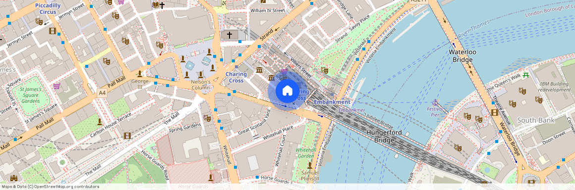 Craven Street, Fitzrovia & Covent Garden, WC2N, London