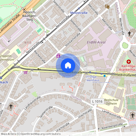 Hackstraße 13-15, 70190 Stuttgart - Stuttgart-Ost