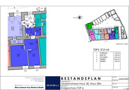 Grabenstraße 38/6-Single oder Pärchenwohnung in Geidorf - Nähe Stadtpark - Photo 5