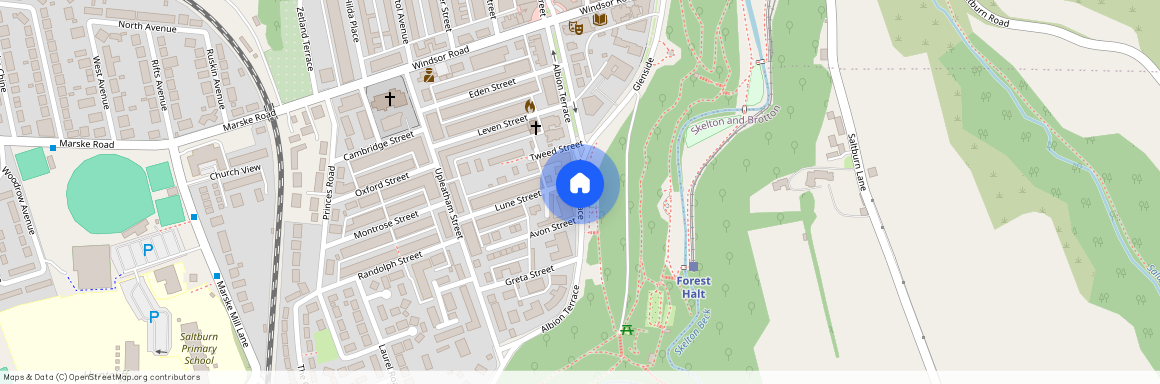 Albion Terrace, Saltburn-By-The-Sea