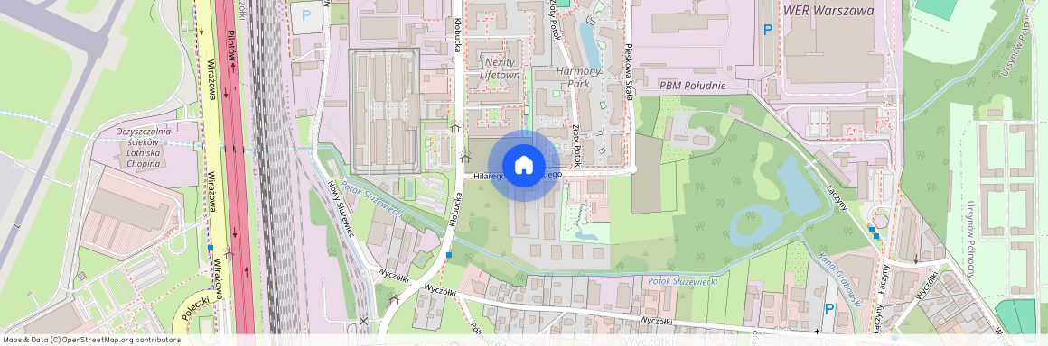 ul. Hilarego Koprowskiego, Wyczółki, Ursynów, Warszawa, mazowieckie