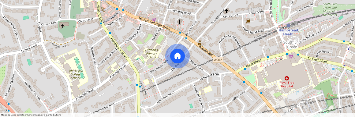 Thurlow Road, NW3, Hampstead