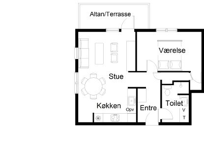 Engtoften 94, St. Dør 1 - Foto 1