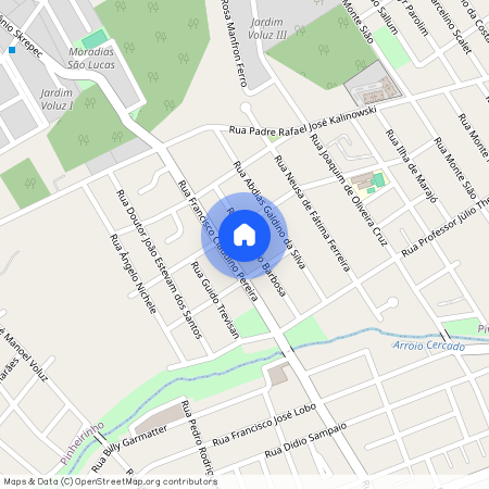 Rua Francisco Barbosa, 236 - Casa, Pinheirinho - Curitiba - PR