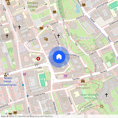 ul. Juliana Bartoszewicza, Śródmieście Północne, Śródmieście, Warszawa, mazowieckie