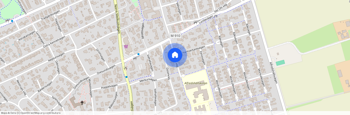 Per Claus väg, Bjärred