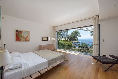 Saint Jean Cap Ferrat, à louer, Maison contemporaine, vue mer - Photo 5