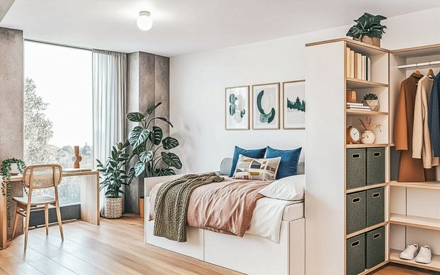 1.5 Zimmer, 4. Stock - Foto 1