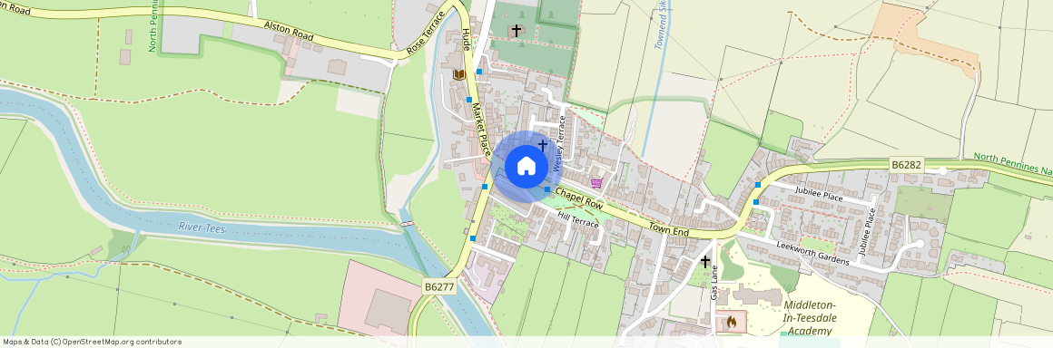 Horsemarket, Middleton-in-Teesdale, Barnard Castle, County Durham, DL12