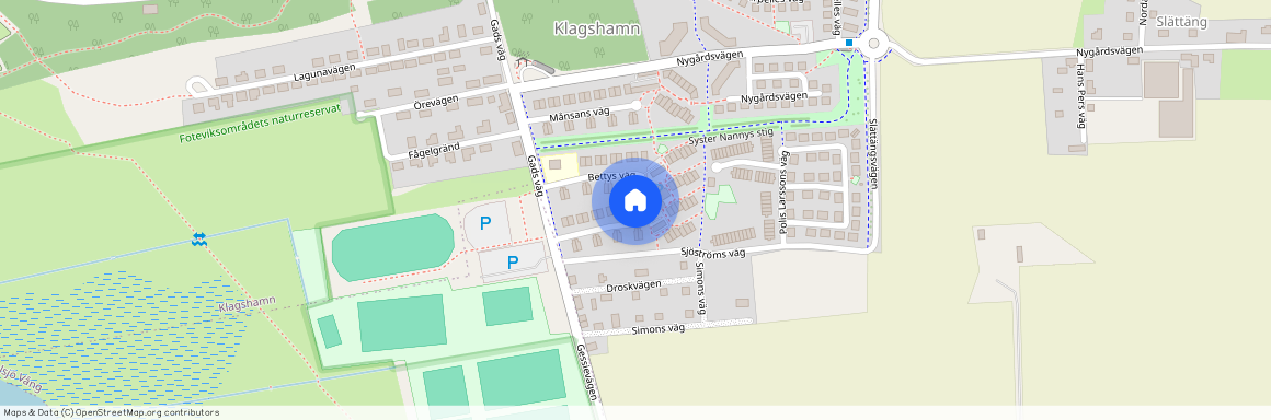 Bettys väg 21, Klagshamn