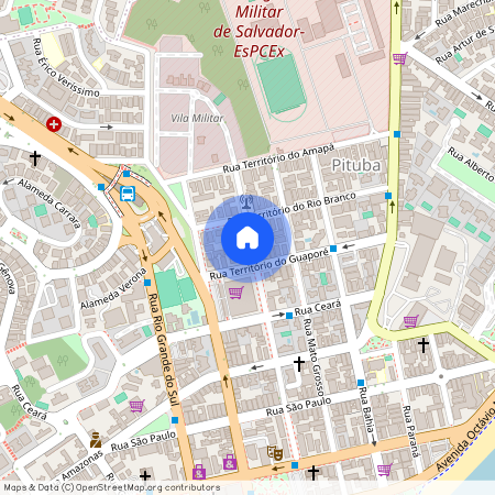 RUA RIO DE JANEIRO, 591 - PERTO COLÉGIO MILITAR, e restaurante Sal Marinho - Pituba, Salvador, Bahia, 41830401