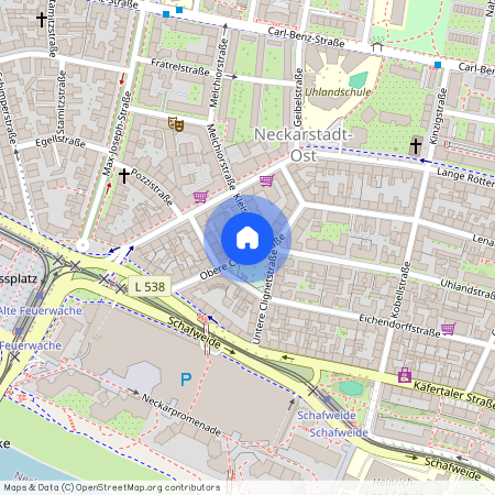 Obere Clignetstraße 19, 68167 Baden-Württemberg - Mannheim