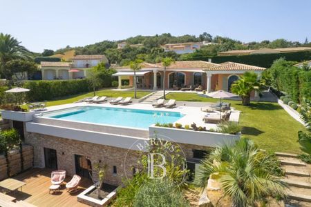 LOCATION SAISONNIÈRE - GRIMAUD - VILLA MODERNE - VUE MER PANORAMIQUE - 5 CHAMBRES - DÉPENDANCE - PISCINE - Photo 2