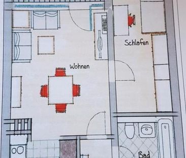 2 Zimmer Mietwohnung in Erkrath ab sofort frei! - Foto 1