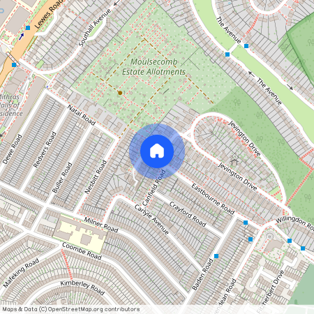 Canfield Close, Brighton BN2