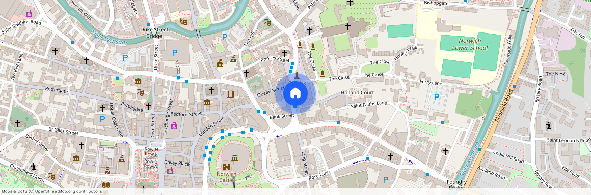 City Centre including bills