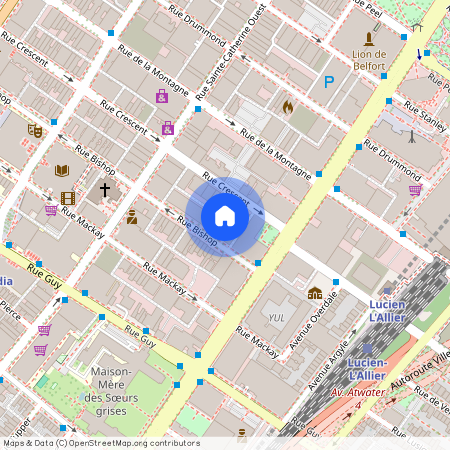 1181 Rue Bishop, Montréal (Ville-Marie), QC H3G