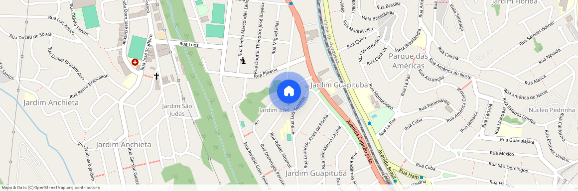 Rua, Maria Aparecida Lila Montovani Ortiz, 6, Jardim Guapituba, Mauá