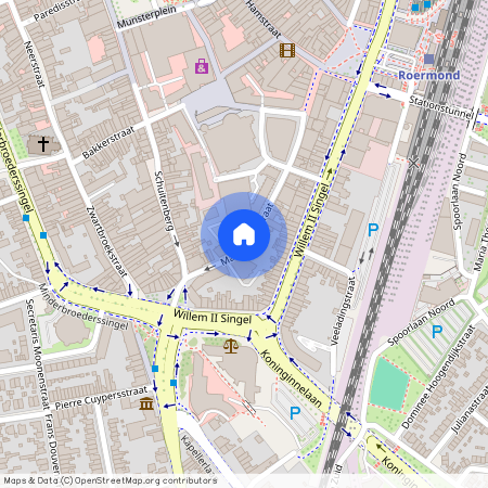 Binnenstad, 6041 HM, Mariagardestraat, Roermond