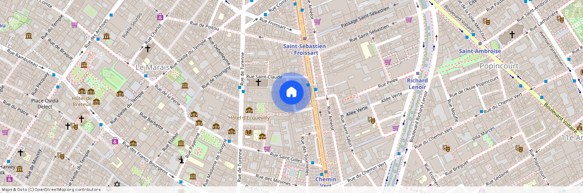 Rue des Arquebusiers, Francja, Paris