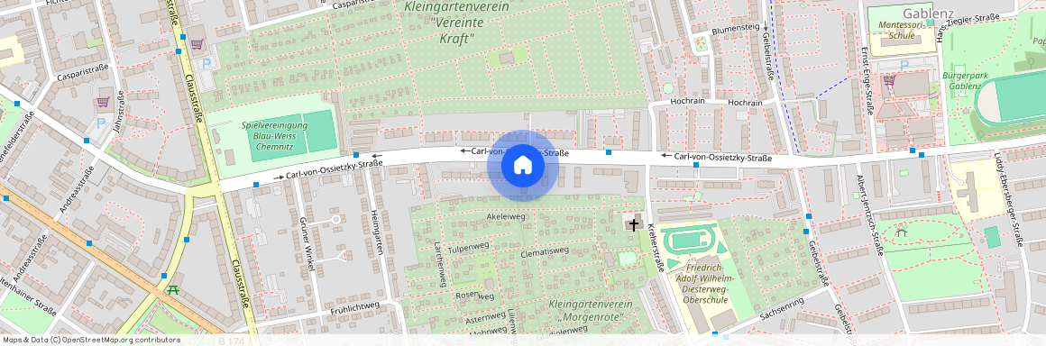 Carl-von-Ossietzky-Straße 90, 09127 Chemnitz - Gablenz