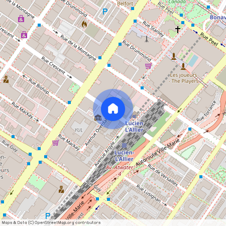 Rue Lucien-L'Allier, H3G 0G7, Montréal