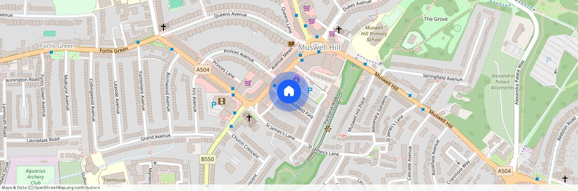 Hillfield Park, Muswell Hill, N10