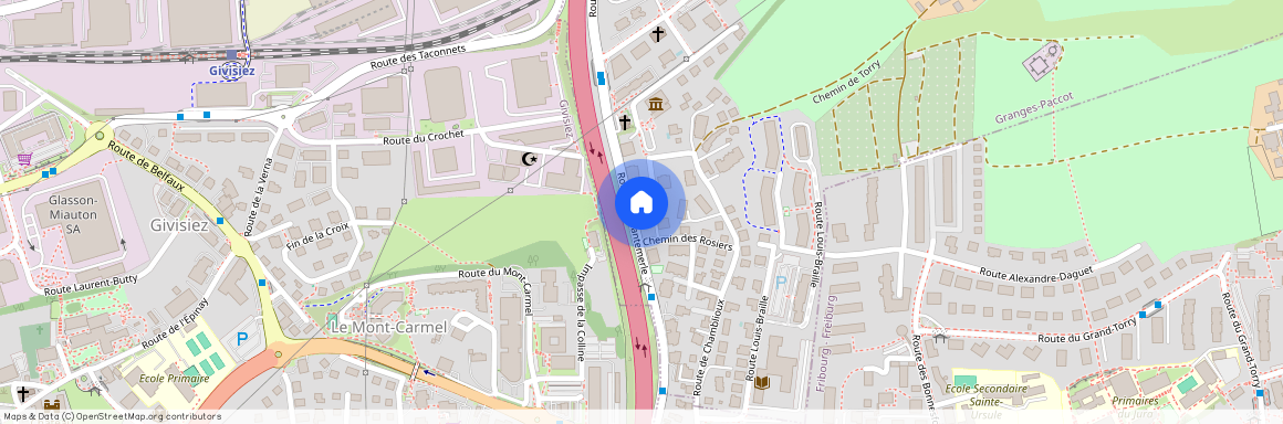 1763, Granges-Paccot, Chemin Des Rosiers, 8