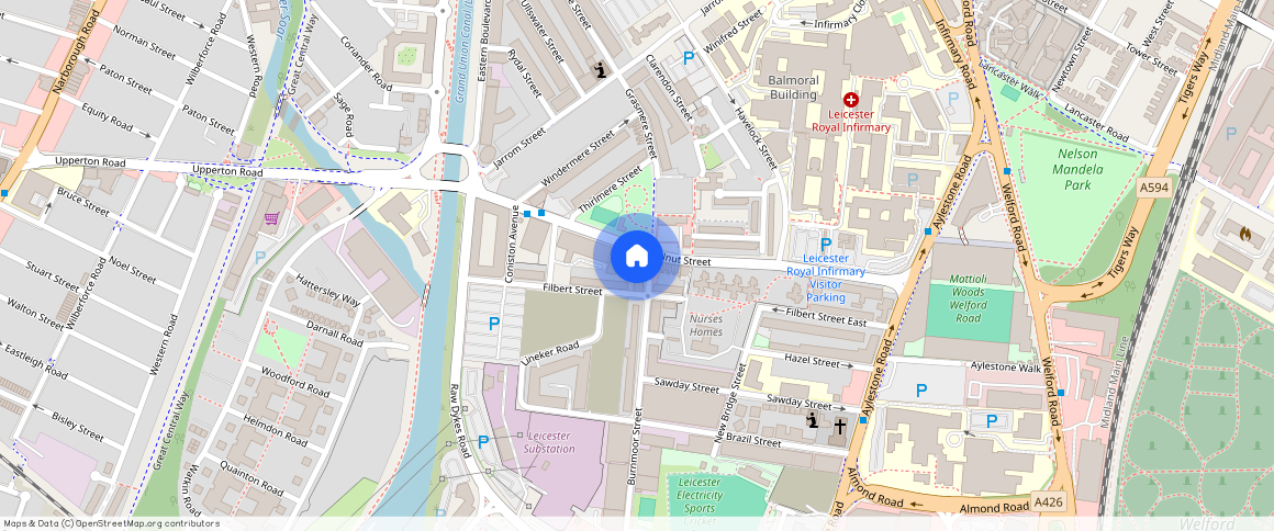 ** Bed – Terraced House – Burnmoor Street, Leicester, LE2 7JL. £925PCM