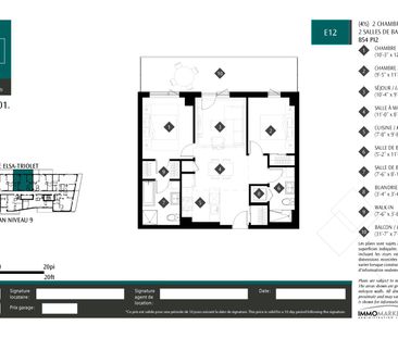 Appartements de luxe4½ à louer - Photo 1