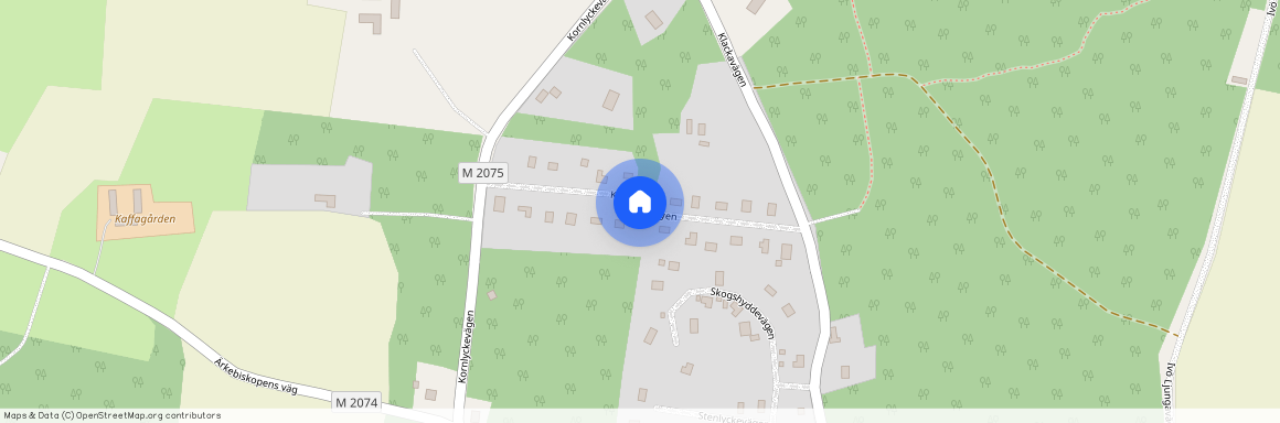 Korstoftsvägen, Fjälkinge