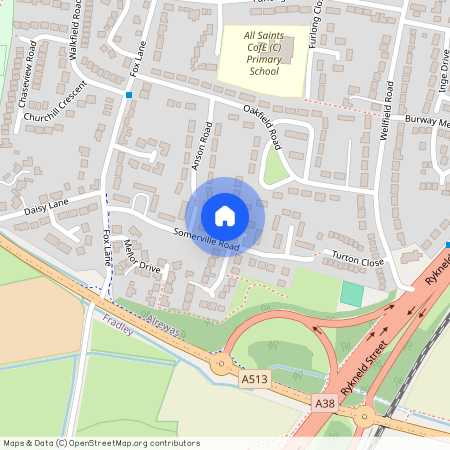 Sommerville Road, Burton Upon Trent, Alrewas, DE13