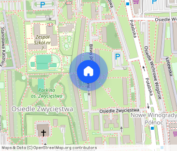 kawalerka 32m2, os. Zwycięstwa, balkon, 1 piętro, - Фото 1