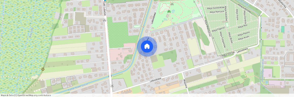 Warszawa, Wawer, Zerzeń, Lebiodowa