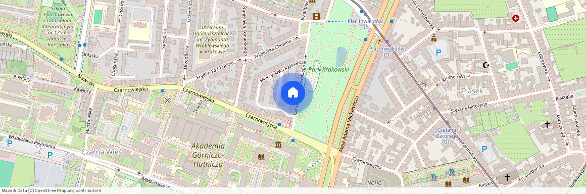 Szymanowskiego 10, Kraków