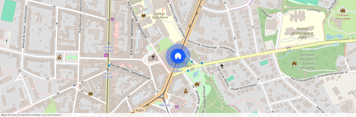 Square des Héros, 1180, Uccle