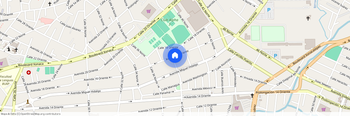 Renta de departamento 38 norte #1706, Colonia Cristóbal Colón, C.P. 72330, Puebla