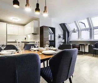 Serviced Apartment Messe Prater 3 Zimmer Wohnung mit Terrasse - Foto 2